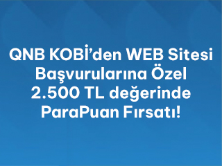 Web Sitesi Başvurularına Özel 2.500 TL değerinde ParaPuan Fırsatı!