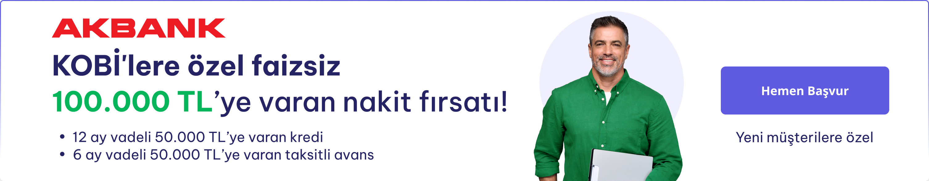 Akbank DOB Tüzel 100k Native POS Listeleme Kobi Kredisi