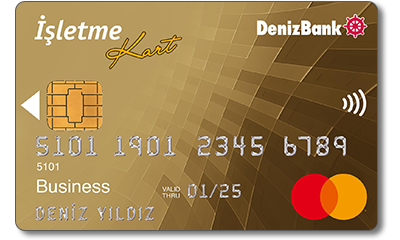 DenizBank İşletme Ticari Kredi Kartı Başvurusu
