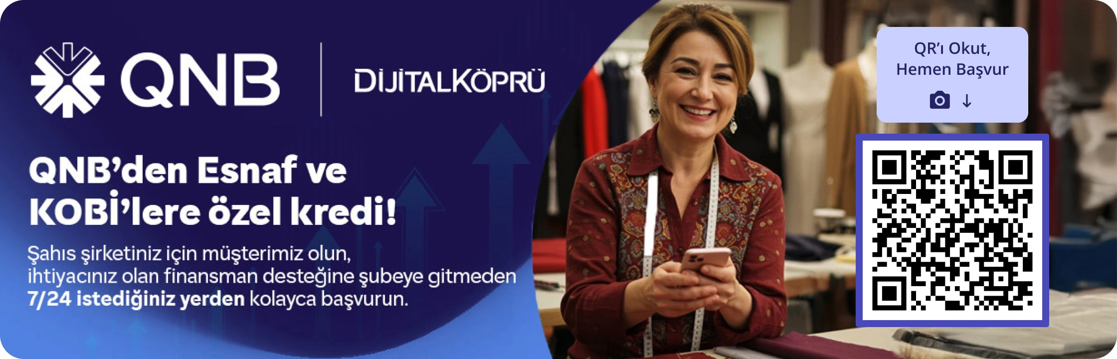 QNB Dijital Köprü KOBİ  Slider