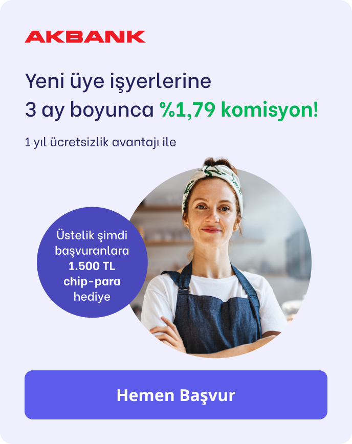 Akbank %1,79 Komisyon Avantajı