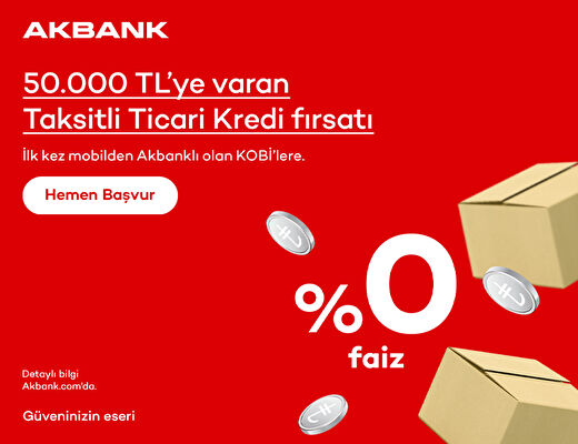 KOBİ’lere Özel 0 Faizli Ticari Kredi