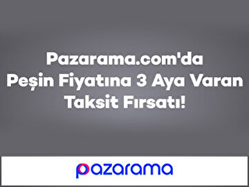 Pazarama’da Peşin Fiyatına 3 Aya Varan Taksit Fırsatı!